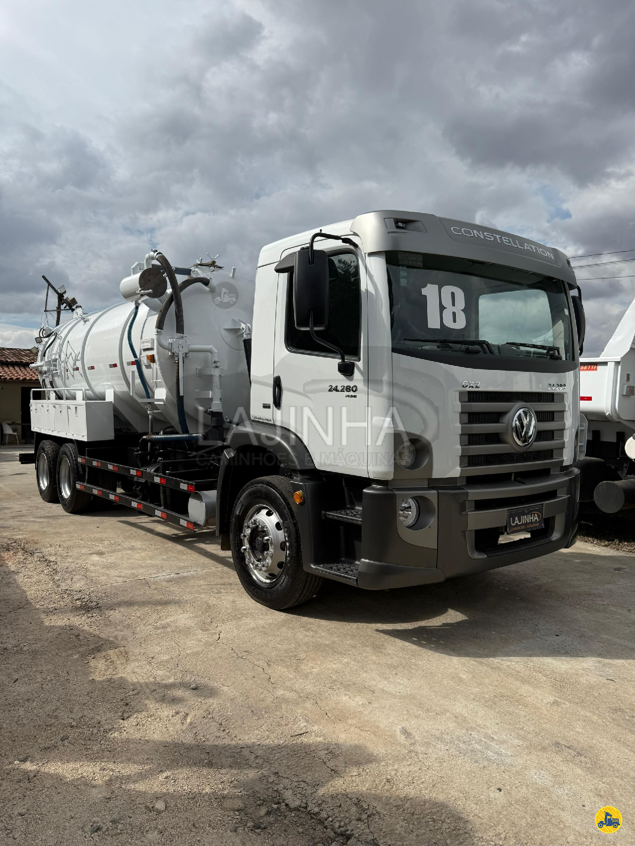 CAMINHAO VOLKSWAGEN VW 24280 Tanque Hidro Vácuo Truck 6x2 Lajinha Caminhões BETIM MINAS GERAIS MG